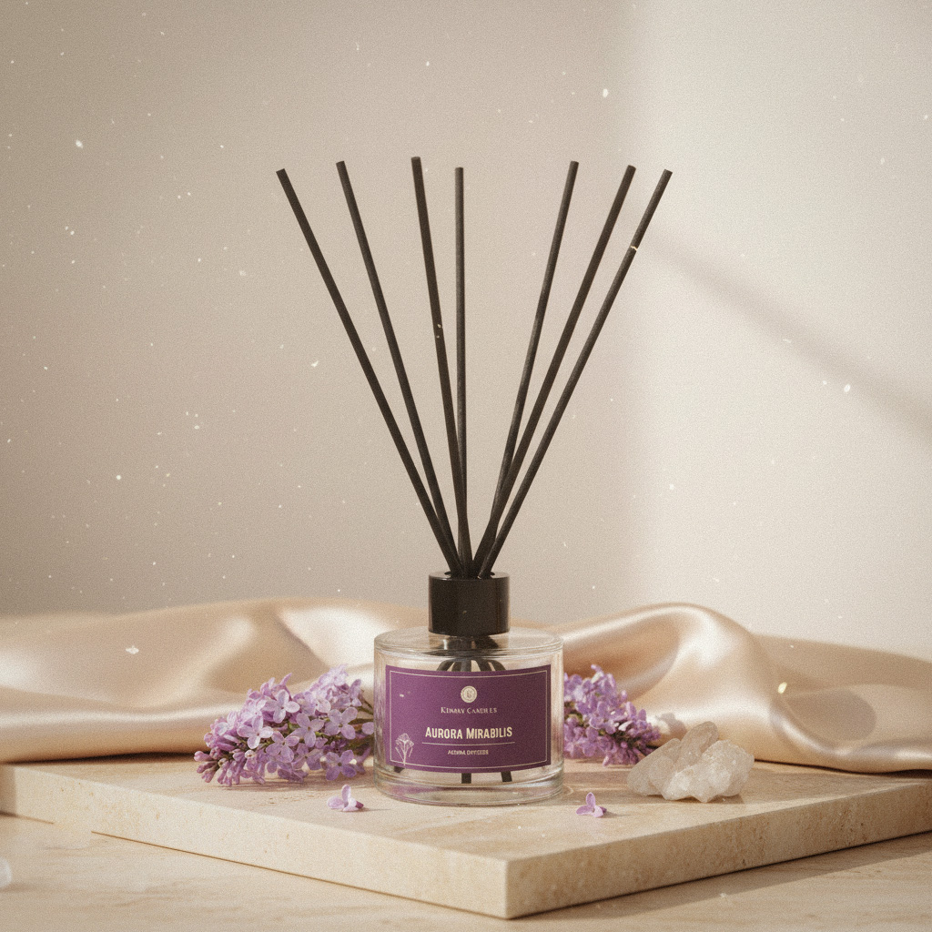 tycinkovy difuzer kimmy candles aurora mirabilis